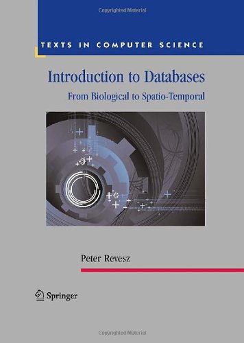 Introduction to databases book cover